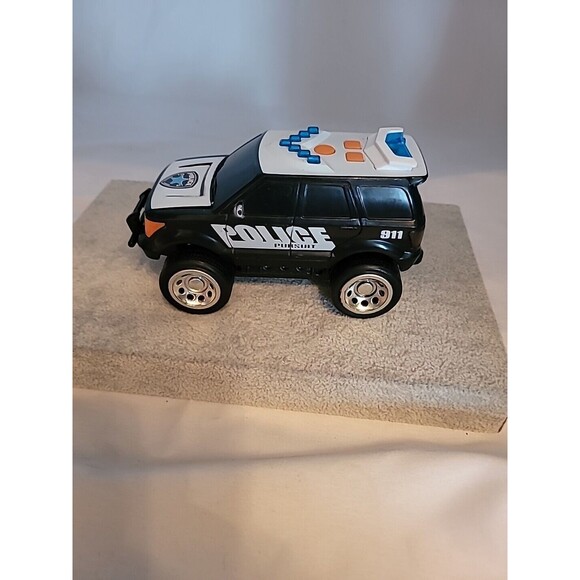 Maxx Action Electronic Light & Sound Vehicles Police Car SUV - Picture 4 of 12